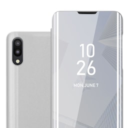 Samsung Galaxy A10 / M10 Pungetui Cover Case (Sølv)