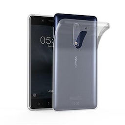 Nokia 5 2017 Cover TPU Etui (Gennemsigtig)