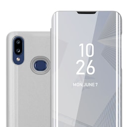 Samsung Galaxy A10s / M01s Pungetui Cover Case (Sølv)