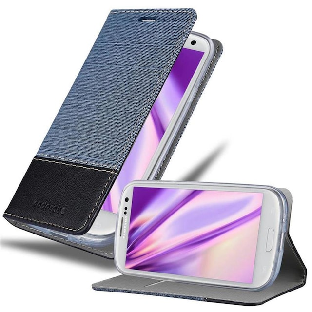 Samsung Galaxy S3 / S3 NEO Pungetui Cover Case (Blå)