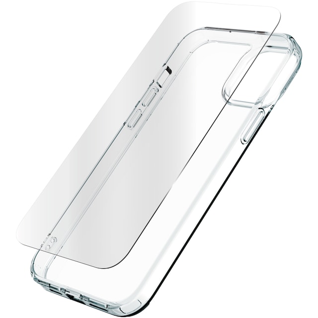 Zagg iPhone 15 Plus Glass Elite 360 etui og skærmbeskytter (gennemsigtig)