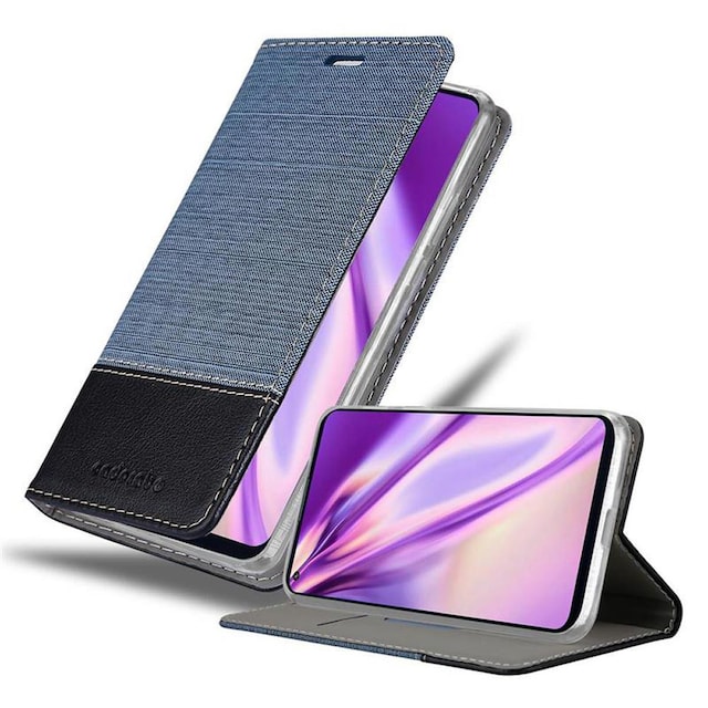 Samsung Galaxy A11 / M11 Pungetui Cover Case (Blå)