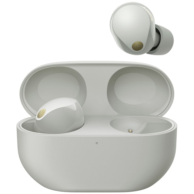 Sony WF-1000XM5 True Wireless in-ear høretelefoner (sølv)
