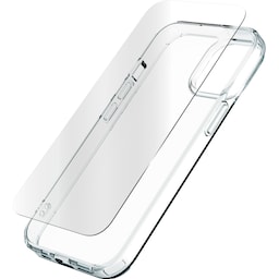 Zagg iPhone 15 Glass Elite 360 etui og skærmbeskytter (gennemsigtig)