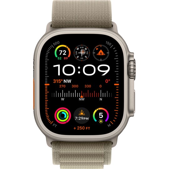 Apple Watch Ultra 2,49mm GPS+CEL Titanium M (Olive/Alpine Loop)