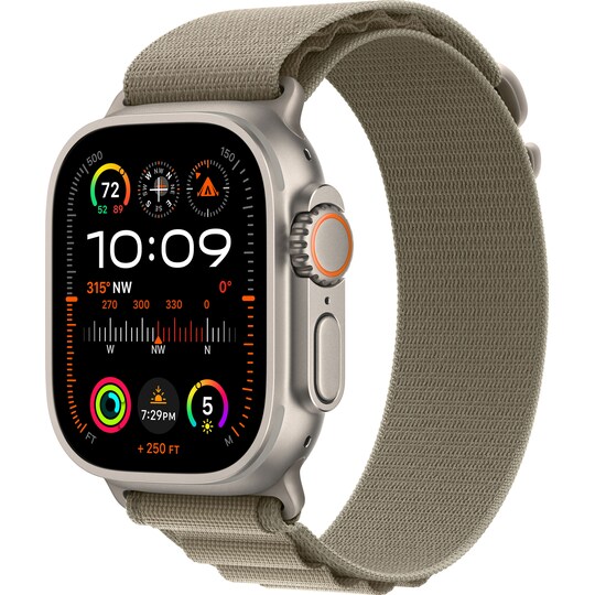 Apple Watch Ultra 2,49mm GPS+CEL Titanium M (Olive/Alpine Loop)