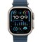 Apple Watch Ultra 2,49mm GPS+CEL Titanium (Blå/hav-bånd)