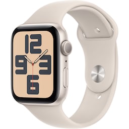 Apple Watch SE 2nd Gen 44mm GPS (Stjerneskær/Stjerneskær sportsrem S/M)