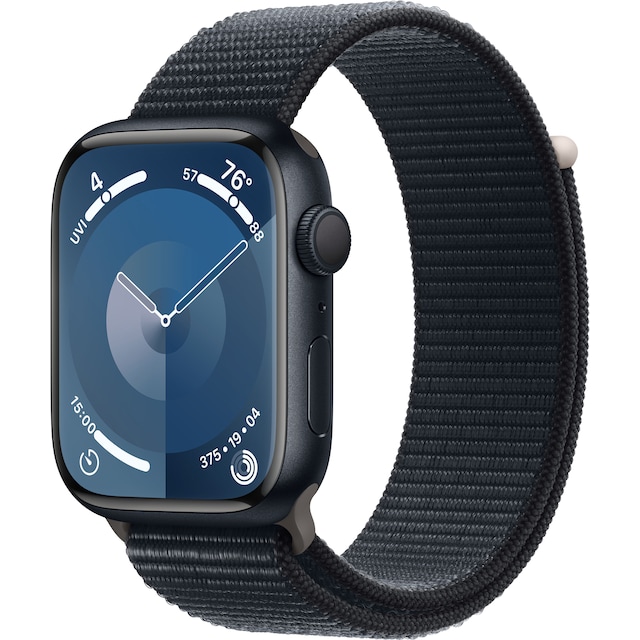 Apple Watch S9 45mm GPS (Midnight Alu/Midnight Sports-loop)