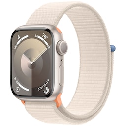 Apple Watch S9 41mm GPS (Starlight Alu/Starlight Sports-loop)