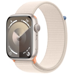 Apple Watch S9 45mm GPS (Starlight Alu/Starlight Sports-loop)