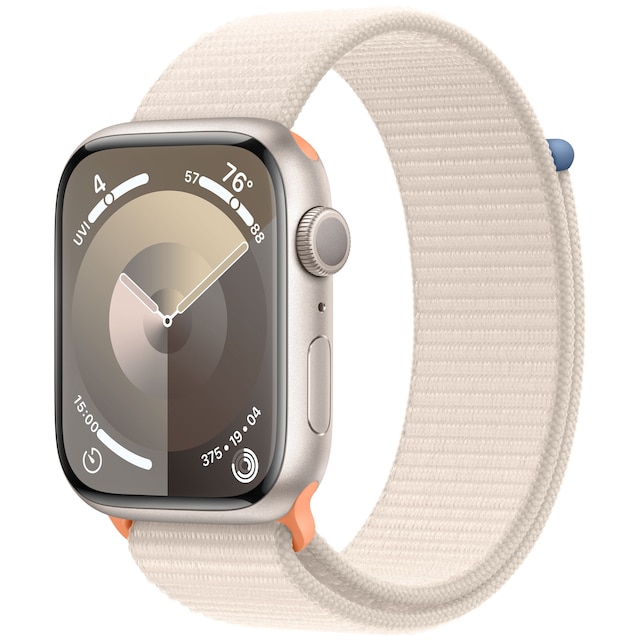 Apple Watch S9 45mm GPS (Starlight Alu/Starlight Sports-loop)