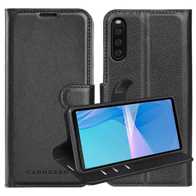 Sony Xperia 10 III Pungetui Cover Case (Sort)