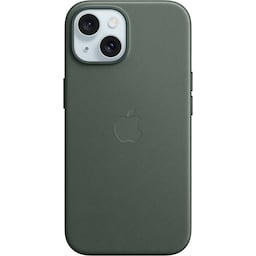 iPhone 15 FineWoven etui med MagSafe (evergreen)
