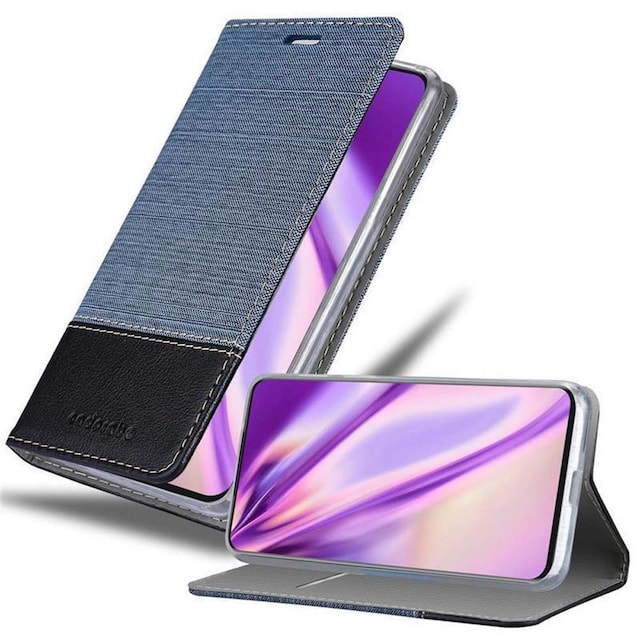 Samsung Galaxy A80 / A90 4G Pungetui Cover Case (Blå)