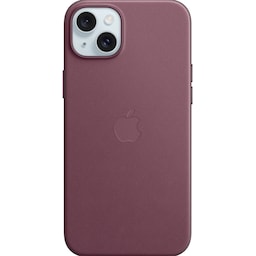 iPhone 15 Plus FineWoven etui med MagSafe (mulberry)