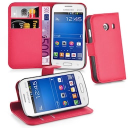 Samsung Galaxy ACE STYLE Pungetui Cover Case (Rød)