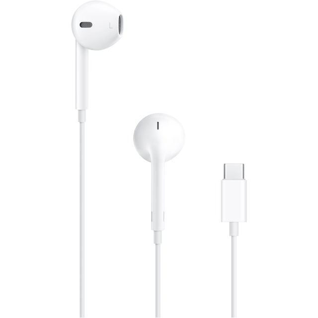 Apple EarPods in-ear høretelefoner (hvid, USB-C)