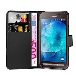 Samsung Galaxy TREND 3 Pungetui Cover Case (Sort)