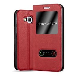 Pungetui Samsung Galaxy J5 2015 Cover Case (Rød)