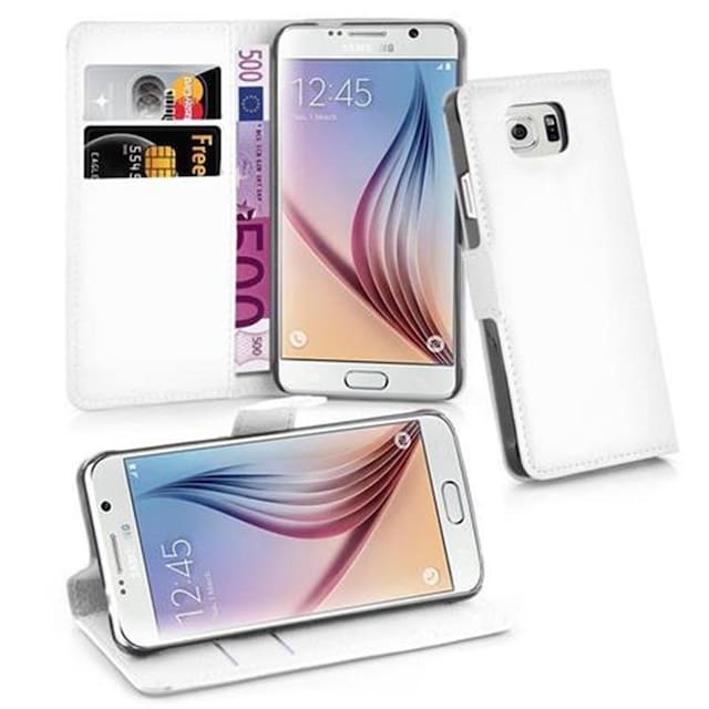 Samsung Galaxy S6 Pungetui Cover Case (Hvid)