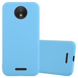 Cover Motorola MOTO C PLUS Etui Case (Blå)