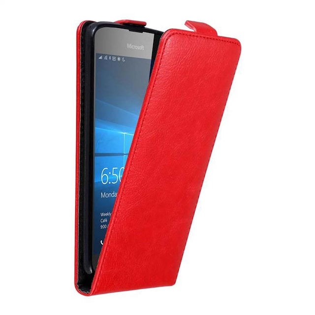 Nokia Lumia 650 Pungetui Flip Cover (Rød)