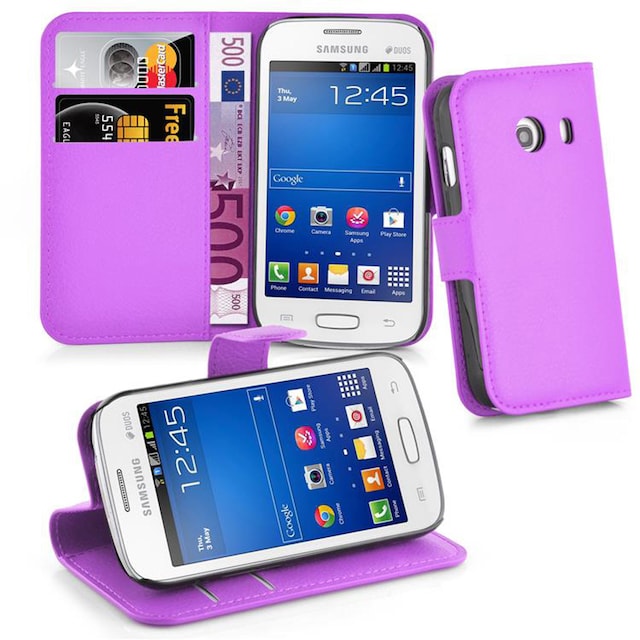 Samsung Galaxy ACE STYLE Pungetui Cover Case (Lilla)