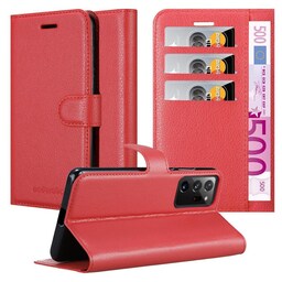 Samsung Galaxy NOTE 20 PLUS Pungetui Cover Case (Rød)