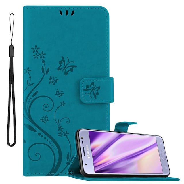 Samsung Galaxy J3 2017 Pungetui Cover Case (Blå)