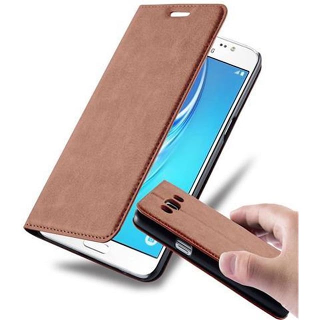 Cover Samsung Galaxy J5 2015 Etui Case (Brun)