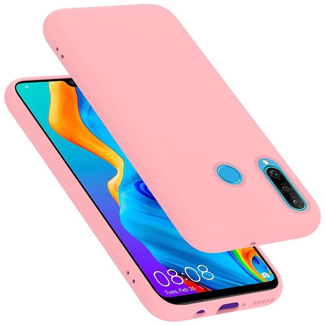 Huawei P30 LITE Cover Etui Case (Lyserød)