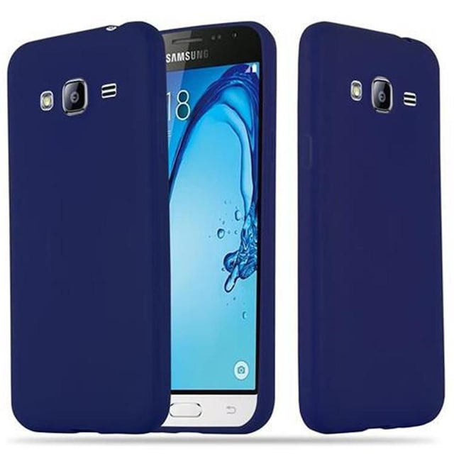 Cover Samsung Galaxy J3 2015 Etui Case (Blå)