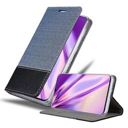 Samsung Galaxy A90 5G Pungetui Cover Case (Blå)