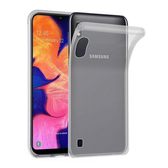 Samsung Galaxy A10 / M10 Cover TPU Etui (Gennemsigtig)