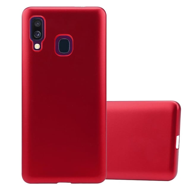 Samsung Galaxy A40 Cover Etui Case (Rød)