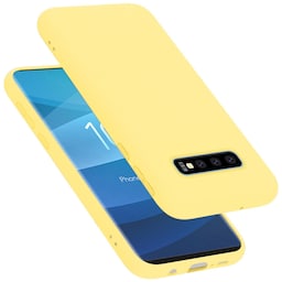 Samsung Galaxy S10 PLUS Cover Etui Case (Gul)