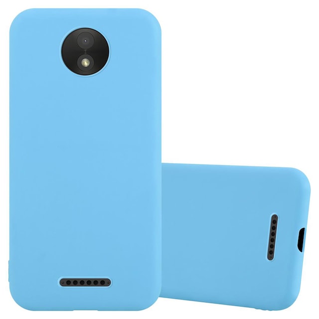 Cover Motorola MOTO C Etui Case (Blå)
