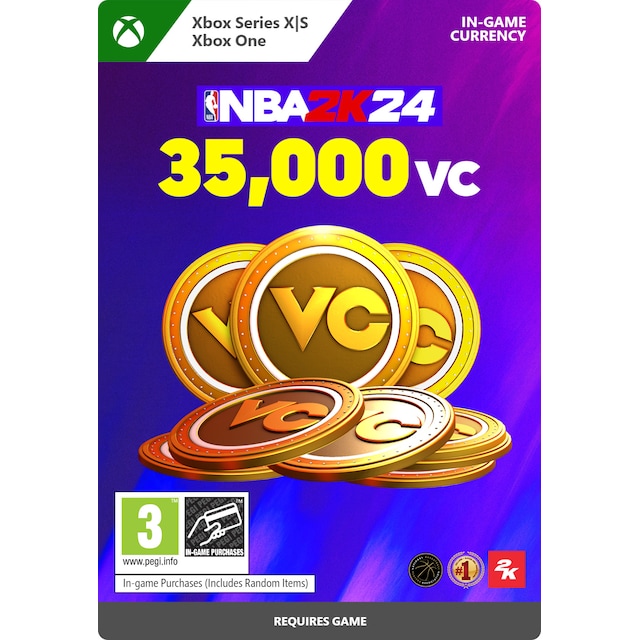 NBA 2K24 - 35,000 VC - XBOX One,Xbox Series X,Xbox Series S