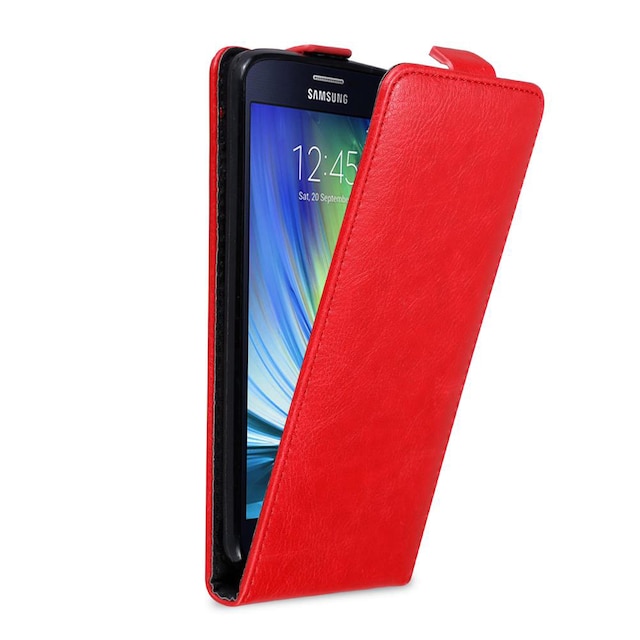 Samsung Galaxy A8 2015 Pungetui Flip Cover (Rød)