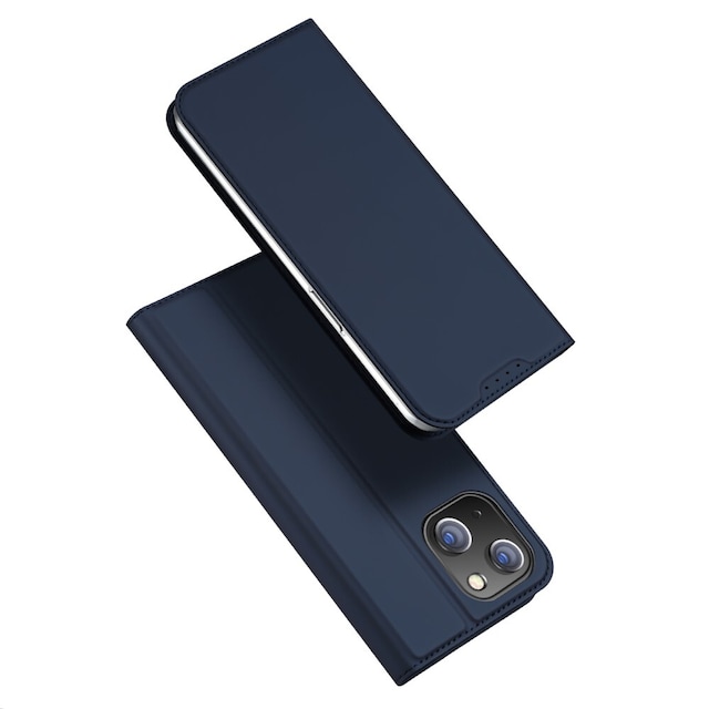 DUX DUCIS iPhone 15 Skin Pro Series Flip Cover - Blå