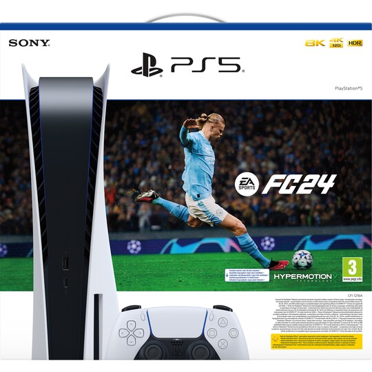 PlayStation 5 + EA SPORTS FC 24 pakke | Elgiganten