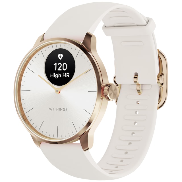Withings ScanWatch Light hybrid-smartwatch 37mm (rosaguld)
