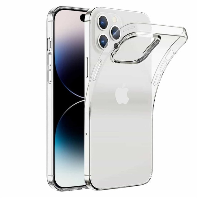 Silikone cover gennemsigtig Apple iPhone 15 Pro