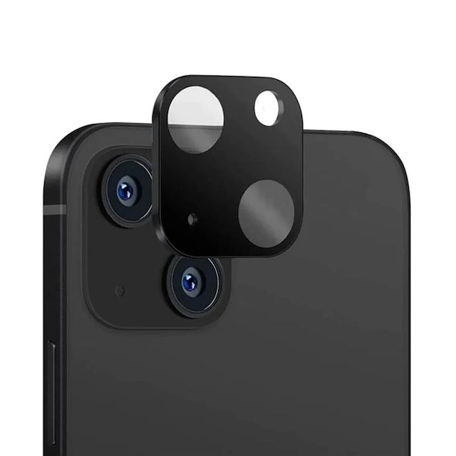 Kameralinsebeskyttelse sort Apple iPhone 15 Plus
