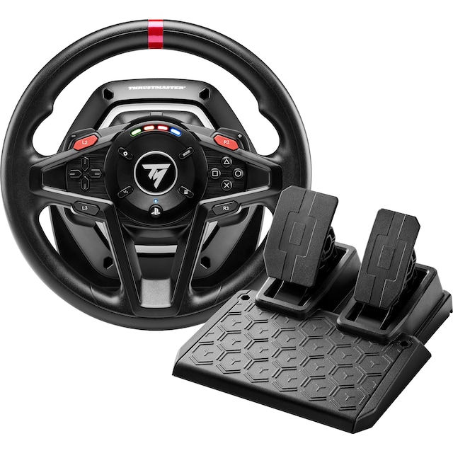 Thrustmaster T128-rat og -pedaler