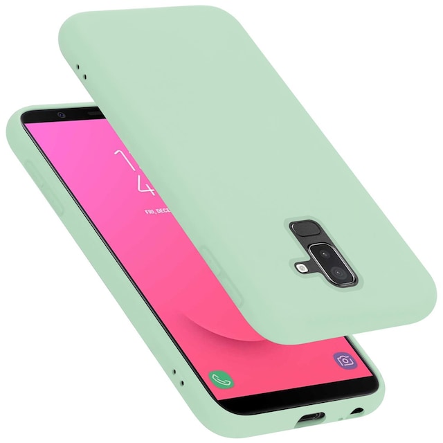 Samsung Galaxy A6 PLUS 2018 Cover Etui Case (Grøn)
