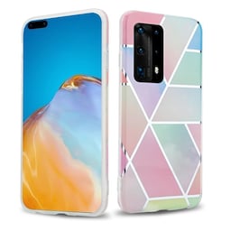 Huawei P40 Pungetui Cover Case (Lyserød)