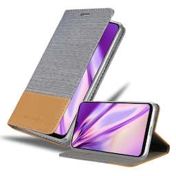 Samsung Galaxy A02s Pungetui Cover Case (Grå)