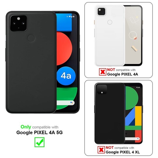 Google PIXEL 4A 5G 3x Skærmbeskytter Beskyttelsesglas